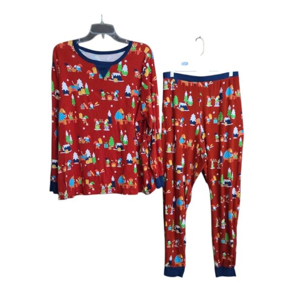 Wondershop Plus Size Christmas Pajamas Pajamas 2XL - Picture 10 of 13